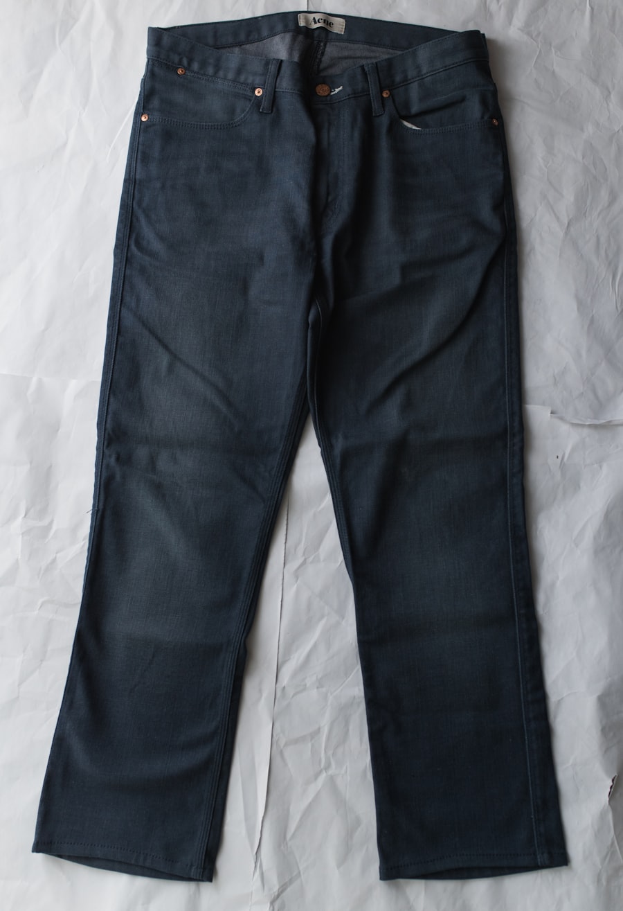 Pantalon Classique Marine